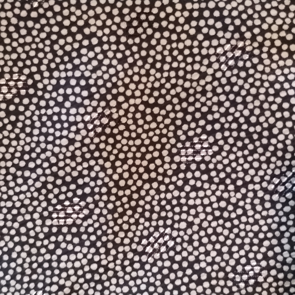 Chaus Petites Suit Skirt Size 14 Black w/ small Grey polka dots 100% Polyester - Picture 11 of 11